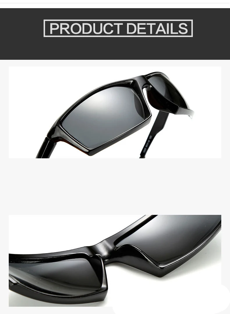 ASOUZ 2019 new polarized men\`s sunglasses UV400 fashion square ladies sunglasses classic brand design sports driving sunglasses (15)