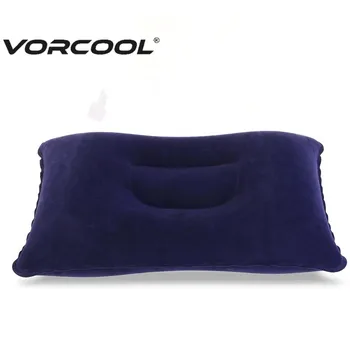 

VORCOOL Super-thick Flocking Fabric Inflatable Pillow Portable Travel Neck Pillow for Driving Traveling Car Accessories