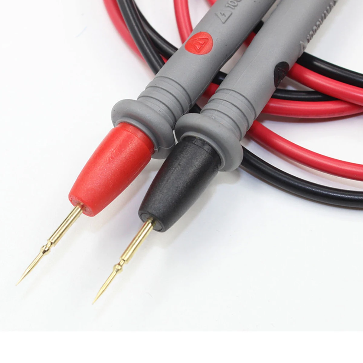 2pcs Durable Needle Point Mayitr Multi Meter Test Probe/Leads 20A 1000V For Digital Multimeter Measurement Fluke 1120mm