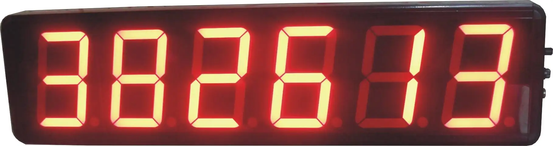 

Supply 6 large screen LED digital display electronic length measuring instrument, meter counter and length counter.