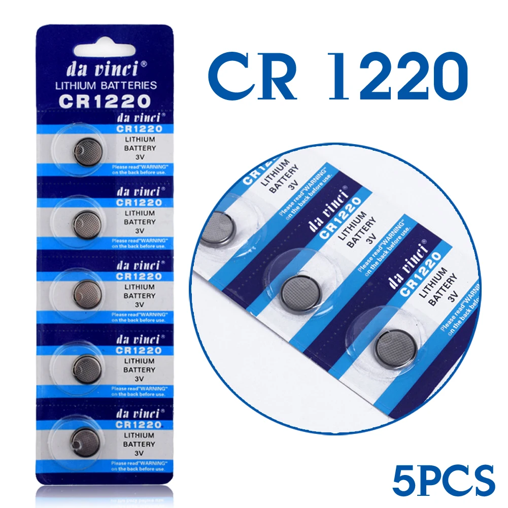 Cheap Real Power For watch Button battery CR1220 BR1220 DL1220 ECR1220