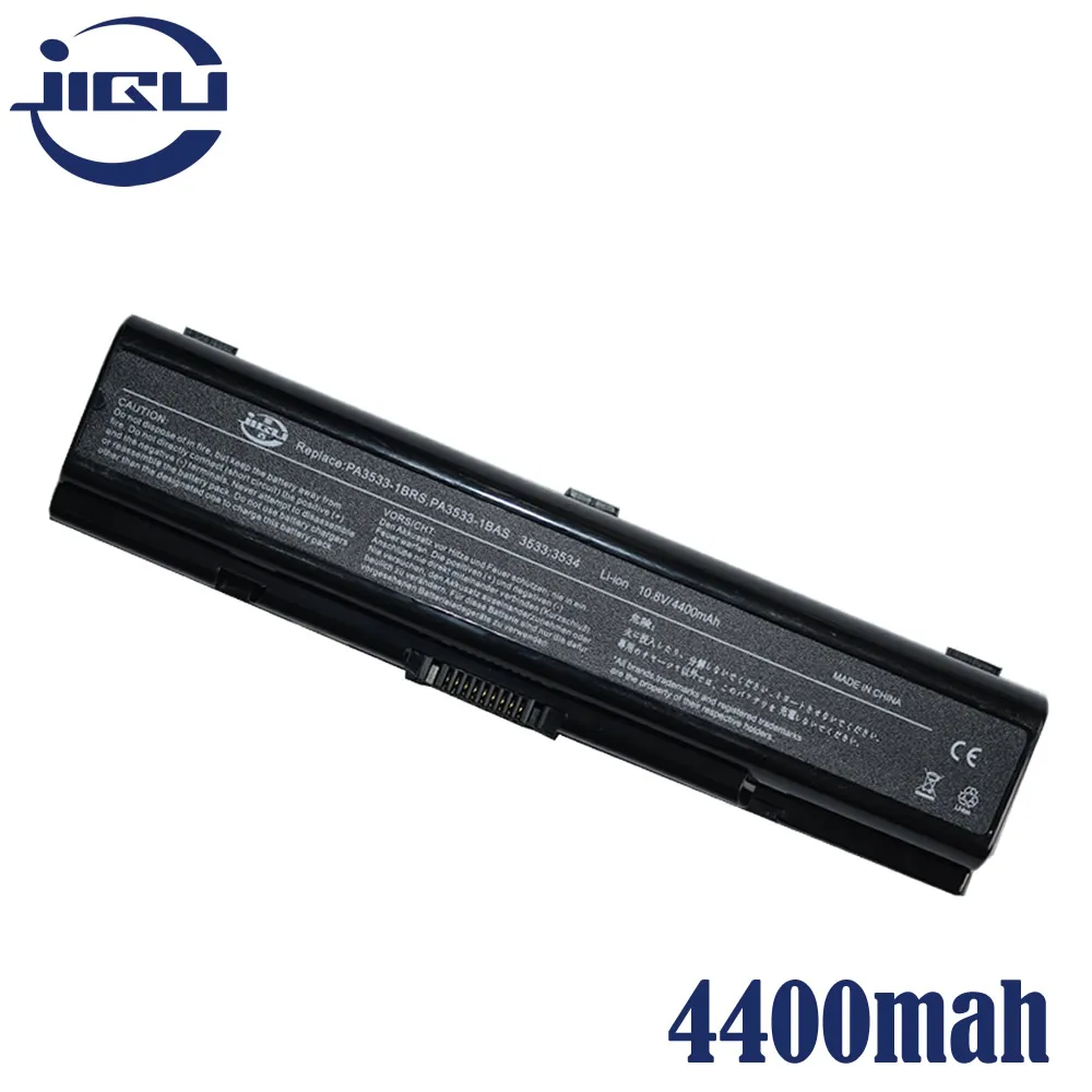 JIGU PA3534U 1BAS 1BRS Аккумулятор для ноутбука Toshiba Satellite A200 A205 A210 A215 L300 L450D L500 L505 L555|battery for