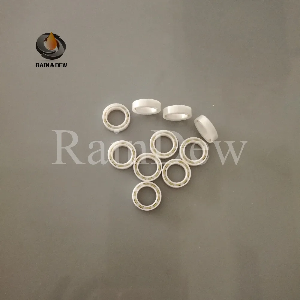10pcs 6700 Full Ceramic bearings Zirconia Ceramic deep groove ball bearings