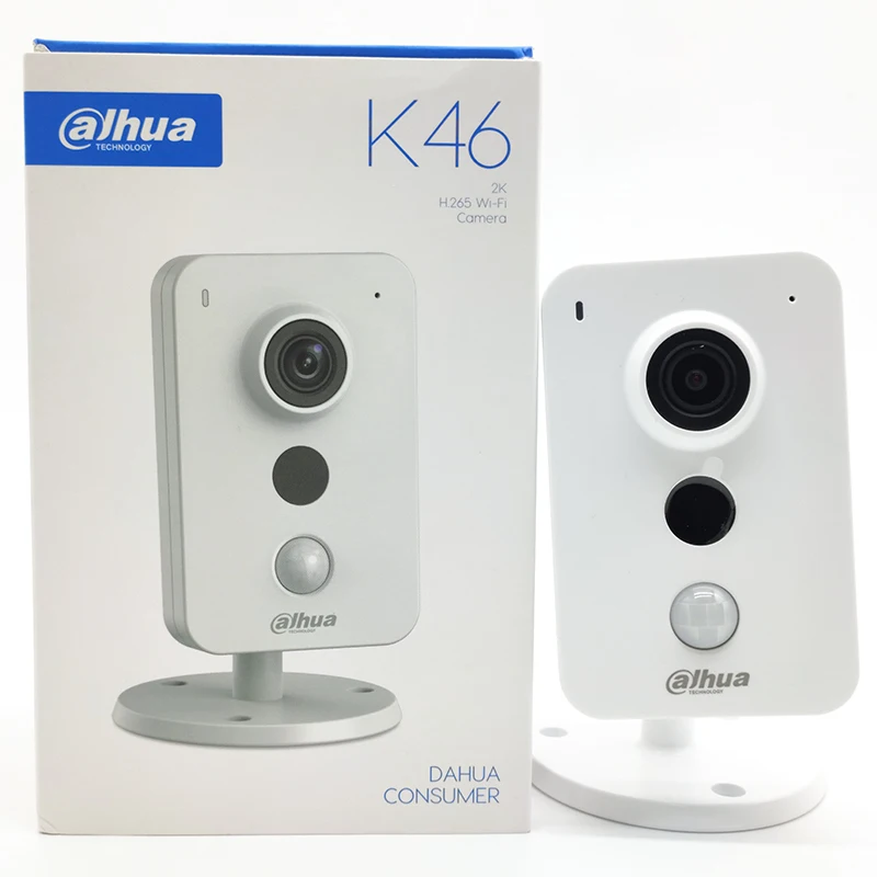 Оригинальная IPC K46 4MP wifi ip камера с H.265 IR10m Встроенный микрофон Замена ipc a46 ds 2cd2442fwd iw