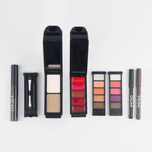 DSstyles 8 Pcs/set Makeup Set Lipstick+ Concealer+ Eyeshadow+ Eyeliner+ Mascara+ Eyebrow Pencil Face Make Up Cosmetics Gift