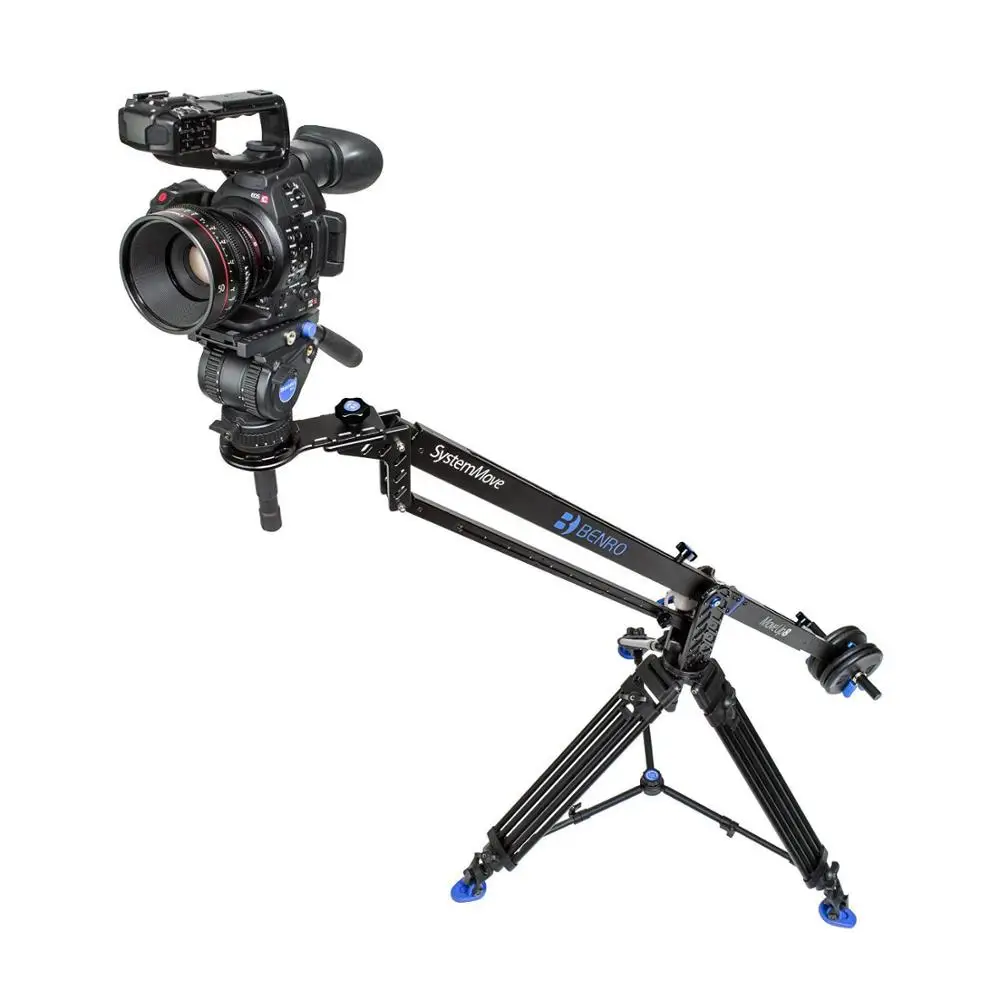 Benro MoveUp8 дорожный видео клипса кран профессиональный Auminium портативный Pro DSLR