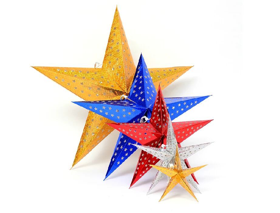 

60cm Christmas Star Xmas Creative Cute Christmas Tree Home Indoor Ornaments Best Gifts