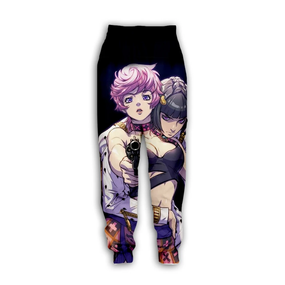 

JoJo Bizarre Adventure Joggers Men Anime 3D Print Hoodies sweatshirts Unisex Short Sleeve Shirts Unisex Fashion Novelty Jacket