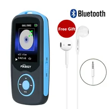 SUNNZO 16GB Bluetooth HiFi Digital MP3 Music Player 50 Hours Audio Playback Support up to 64GB High Quality Lossless Recorder FM
