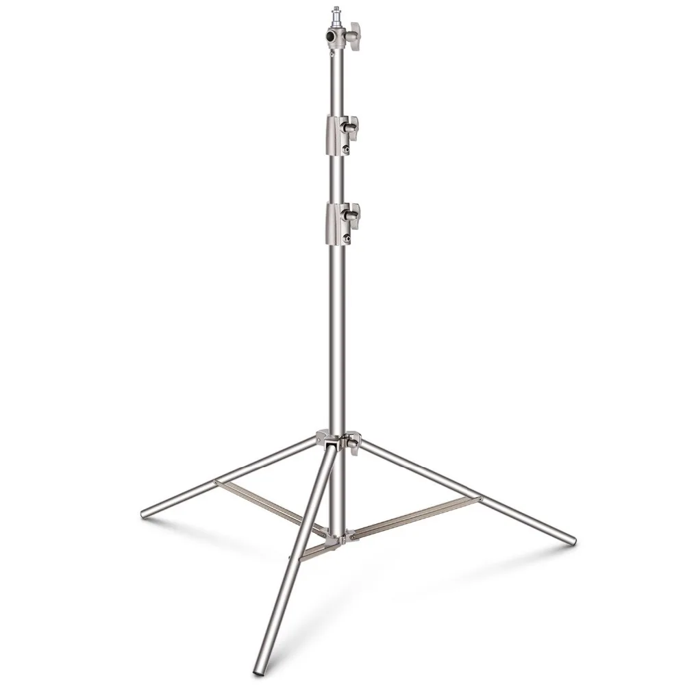 Neewer Stainless Steel Light Stand 102 inches/260 cm Heavy Duty for