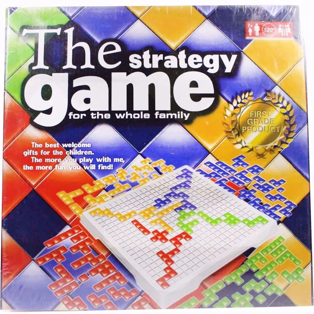 Blokus Strategy Game 2 Player and 4 Player Version Board Gamein Board