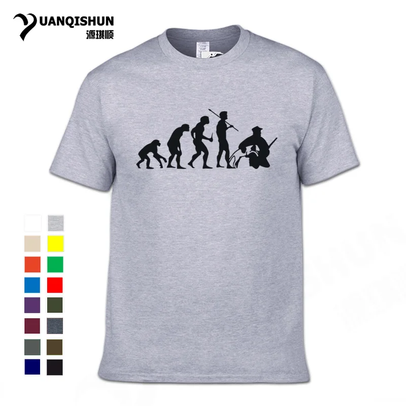 

Funny Hunt Evolution T-shirt Club Hunter T shirt High Quality Pure Cotton Boutique Tshirt 16 Colors Unisex Tee Free Shipping