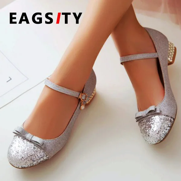 sequin pumps women's shoes