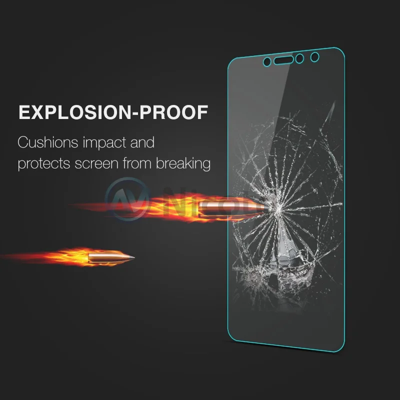 Nicotd Tempered Glass For Xiaomi Redmi S2 5.99 inch 2.5D 0.26mm 9H Premium Screen Protector protective film For Xiaomi Redmi S2 (1)
