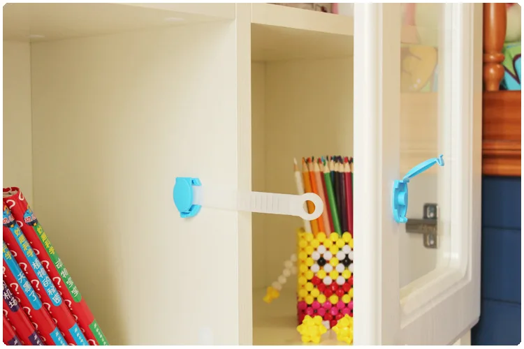 ETya 3 шт Детские Безопасные замки для ухода за ребенком, двери шкафа, ящики для холодильника, унитаза, безопасный пластиковый замок для защиты от детей