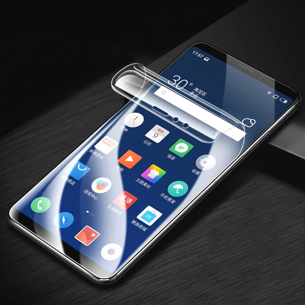 

3D Nano Film for Meizu Note 9 8 V8 Pro X8 Hydrogel Screen Protector For Meizu M8 15 lite Pro 7 Plus Soft Full Cover Not Glass