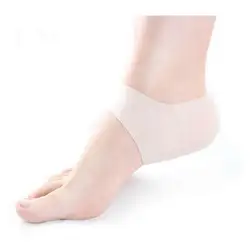 Силиконовые Гелеобразные напяточники протектор Plantar Fasciitis компрессионный Уход за ногами увлажняющие Гелеобразные напяточники носки