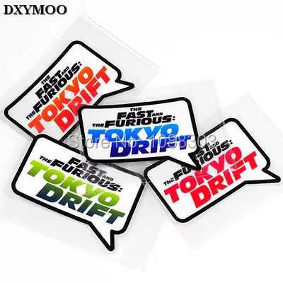 The Форсаж Токийский дрифт JDM HF мотоциклетная Автомобильная Наклейка Виниловые