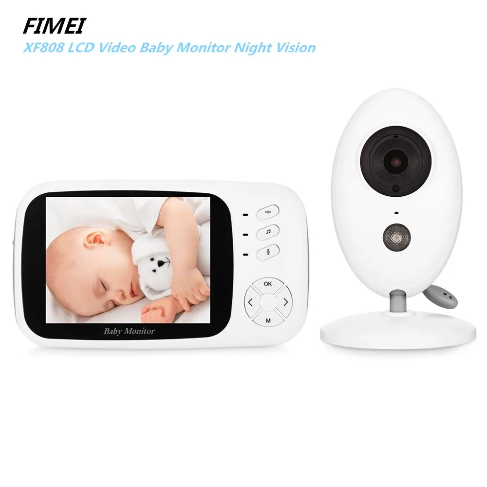 2.4/" 3.5/" Video Baby Monitor Digital LCD Wirless Camera Night Vision Audio 2.4G