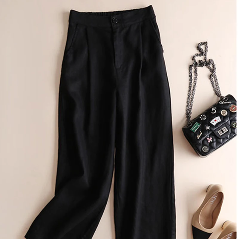 ZYFPGS 2019 Hot Women's Nine Points Casual Pants Loose summer Women Pants Plus Size Pencil Pants Cotton leisure New offer ZYFPGS 2019 Hot Women's Nine Points Casual Pants Loose summer Women Pants Plus Size Pencil Pants Cotton leisure New offer
