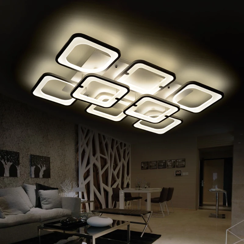 Remote Control Led Ceiling Light Luminarias Living Room Lights Flush Mount Ceiling Light Lamparas Bedroom Ceiling Light Lustr 08