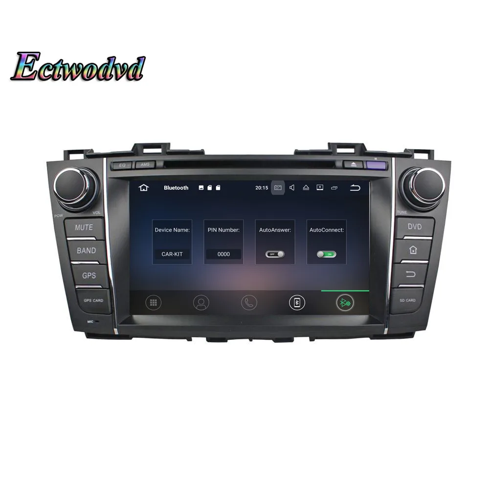 Top Ectwodvd Octa Core 4G RAM 64G ROM Android 9.0 Car Multimedia DVD Player GPS HeadUnit For Mazda 5 2009-2012 Premacy 2009-2012 19