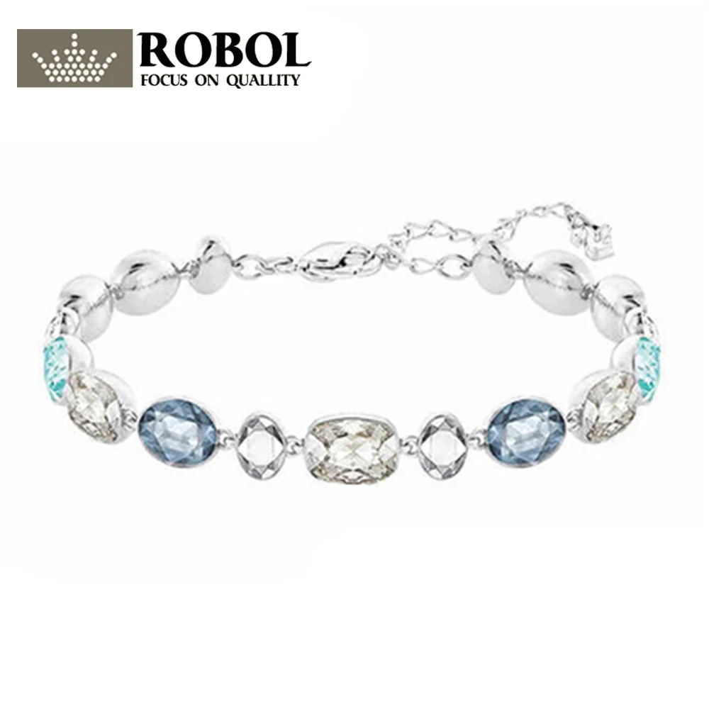 

ROBOL Original SWA GIRLFRIEND Bracelet, Color Design Advanced Edition Model Making Ladies Bracelet Women's Jewelry