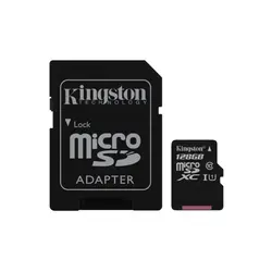 Tarjeta Micro SD kingston технология Canvas Select (128 ГБ, MicroSDXC, Clase 10, UHS-I, 80 МБ/с./с) цвет Негро