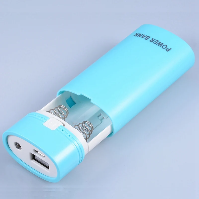 Блок питания DIY 2x18650 корпус фонарика USB Pover Bank 18650 Внешний аккумулятор для Xiaomi Huawei