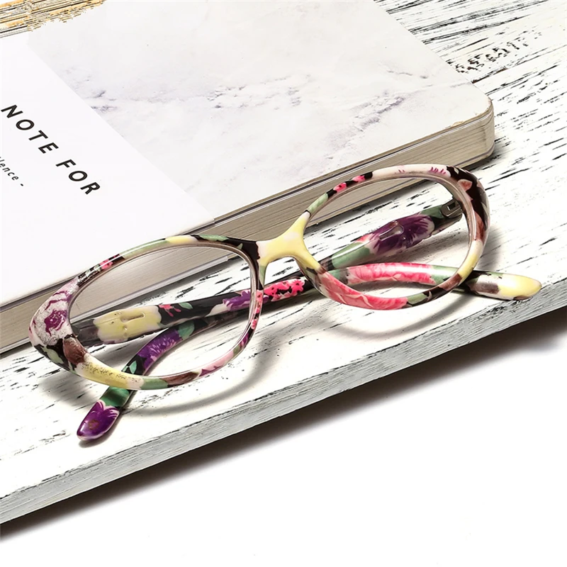 

High Quality Cat Eye Oval Reading Glasses Women Lightweight Resin Presbyopic Reading Eyeglasses +1.0 1.5 2.0 2.5 3.0 3.5