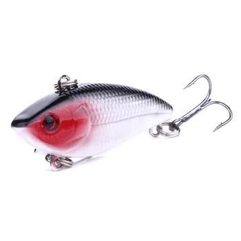 

HENGJIA 1pcs 5cm 6g hard game vib fishing lures bass wobbler pike carp fishing baits pesca fishing tackles