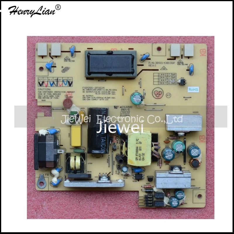 

HENRYLIAN (Jiewei) Free Shipping X221W 220WS8 220EW8 FSP055-2PI02p power board