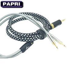 PAPRI MPS X 7700 Upgrade Headphone Cable 5N OCC Audio Wire For HD700 Earphone Headset Cables