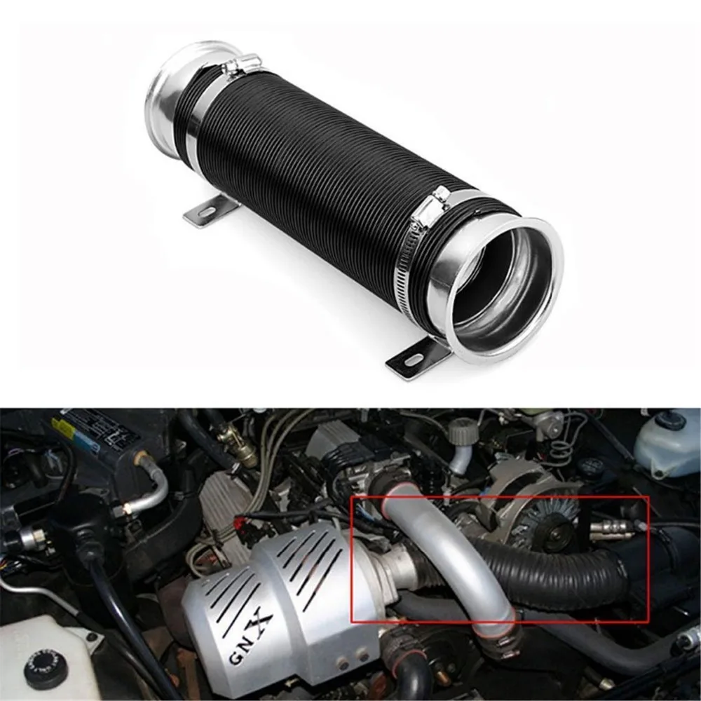 Universal Extensible Inlet 3" Car Multi Flexible Cold Air Intake Pipe