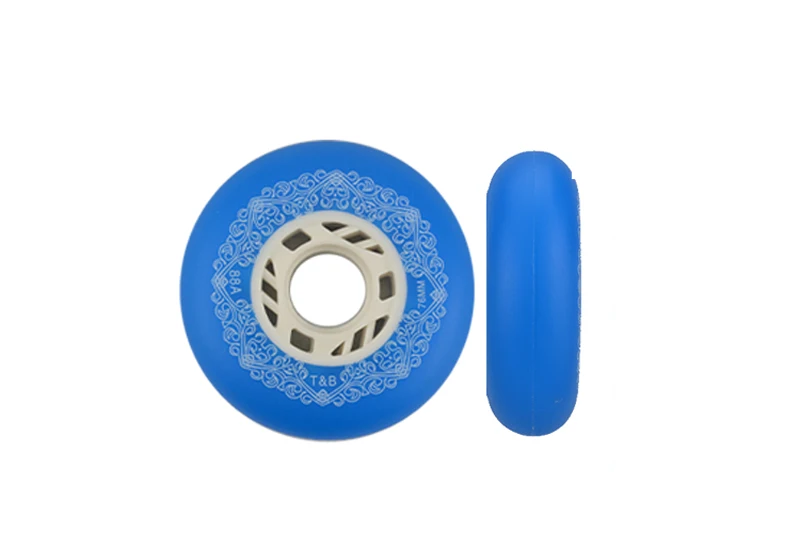 عالية الجودة 8 قطعة/الوحدة 88A جديد بو عجلات تزلج سباق التعرج/الكبح أحذية التزلج الأسطوانة عجلات 72 ملليمتر 76 ملليمتر 80 ملليمتر 4 الألوان