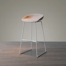 Модный дизайн, пластиковый и Металлический Стальной барный стул, барный стул, современное сидение, высота 65 см, 75 см, кухонный стул, тканевые художественные стулья для еды