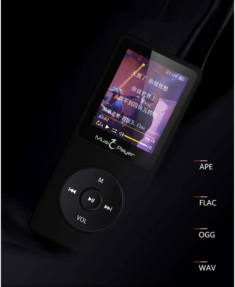 IQQ новая версия тонкий mp3-плеер X02 Встроенный 40G и колонки могут воспроизводить 80H без потерь портативный walkman с радио/FM/запись