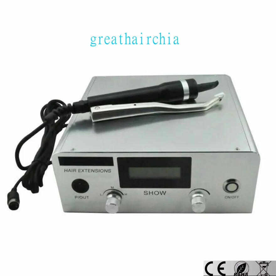 Italy hair keratin Latest Digital Ultrasonic Hair Extension Machine Connector JR999 It worked very well and fusion is immediate