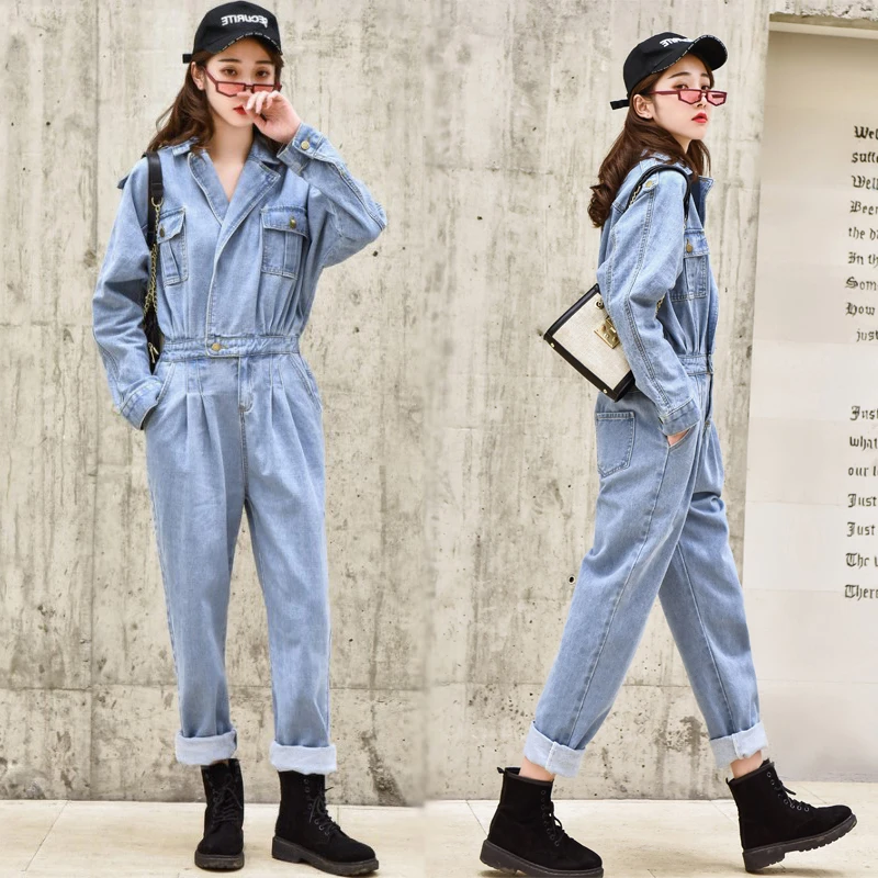 

2019 Direct Selling Body Catsuit Vadim Long Sleeve Overalls Jumpsuit Children Spring And Autumn New Straight Barrel Trousers