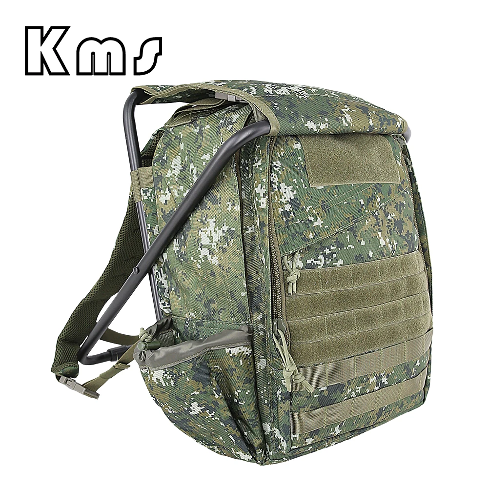 Складное рыболовное кресло тактический рюкзак табурет армейский Molle Back Pack сумка для наружного охотничьего туризма треккинга военного оборудования