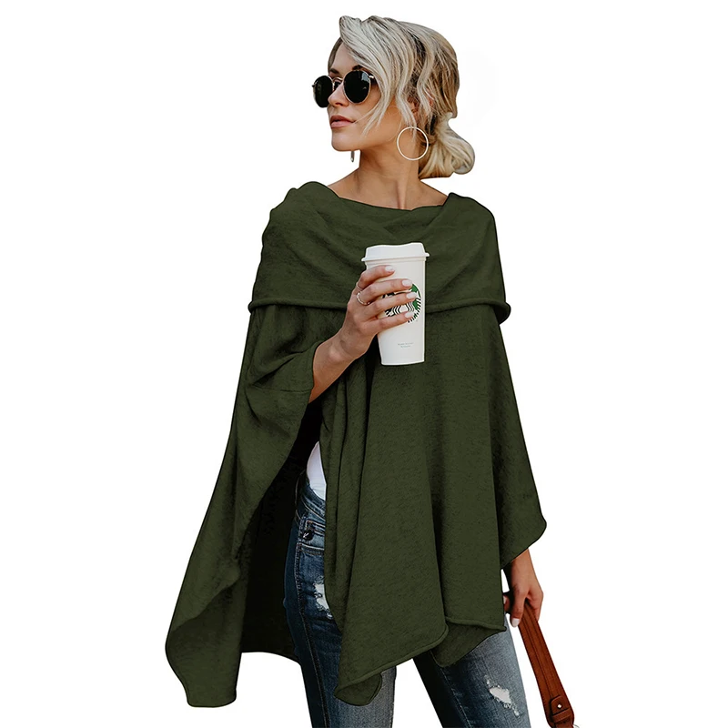 

M-anxiu Women's Autumn Western Style Slash Neck Batwing Sleeve Shoulder-bared Large Size Irregular T - Shirt A Variety of Color