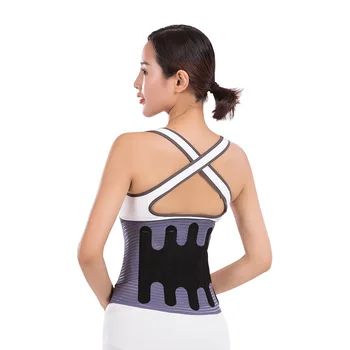 

New Promotion Back Support Brace Belt Lumbar Sport Accessories Lower Waist Double Adjust Back Pain Relief Waist Support