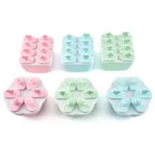 Форма для льда инструменты мороженое эскимо формы Мороженое Maker лоток Пан Кухня DIY замороженные Sucker Popside круглый квадратный