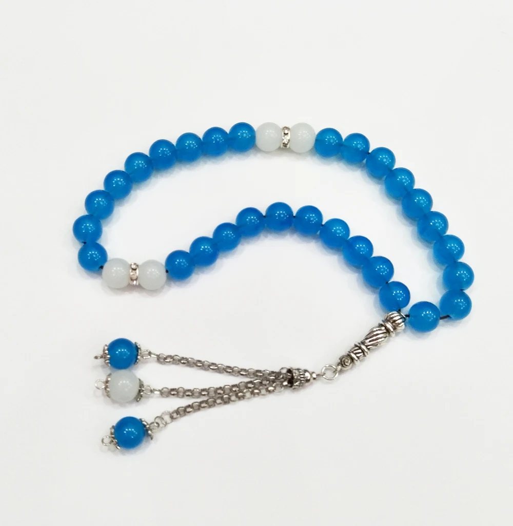 

Tesbih store 10mm yellow crystal beads Prayer Beads Islamic Muslim Tasbih Allah For Men and Women