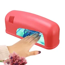 2 шт./компл. 220V УФ-лампа для сушки ногтей с 9 Вт светодиодный трубчатая сушилка для Профессиональный Гель-лак для ногтей накладные для Неил арта украшения для кончиков ногтей акриловый Блеск УФ-гель