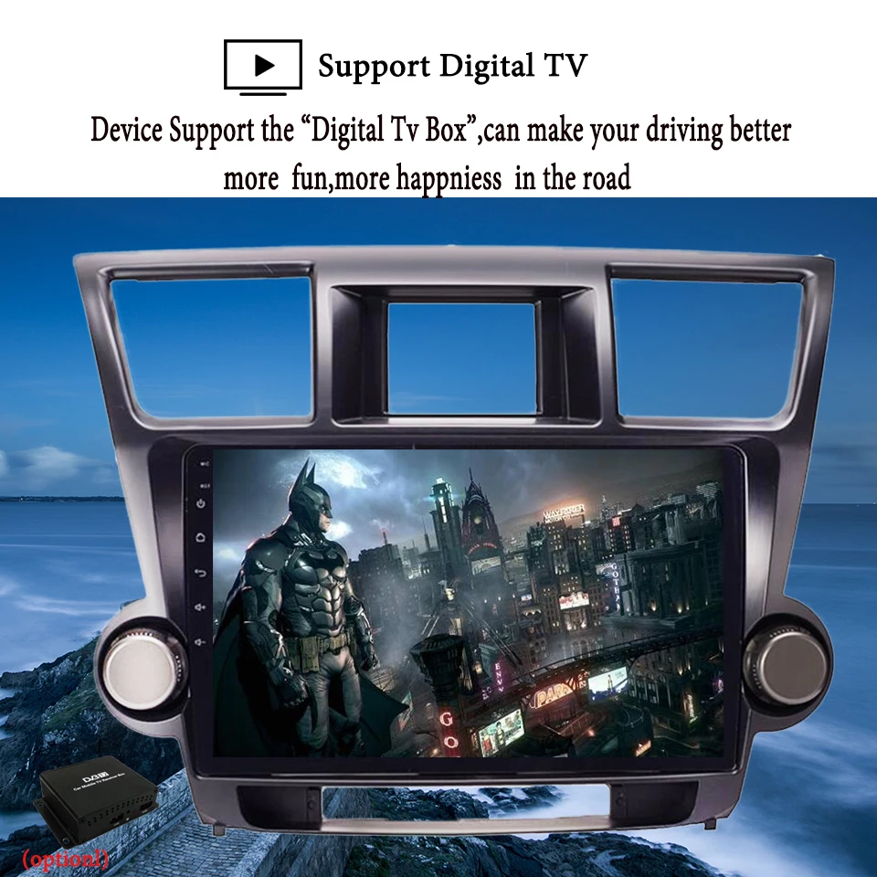 Flash Deal 10.1" 4G RAM 64G ROM Octa Core Android 9.1 Car GPS Navigation For Toyota Highlander 2009-2014 Top Car Accessories Tape Recorder 17 Flash Deal 10.1" 4G RAM 64G ROM Octa Core Android 9.1 Car GPS Navigation For Toyota Highlander 2009-2014 Top Car Accessories Tape Recorder 17