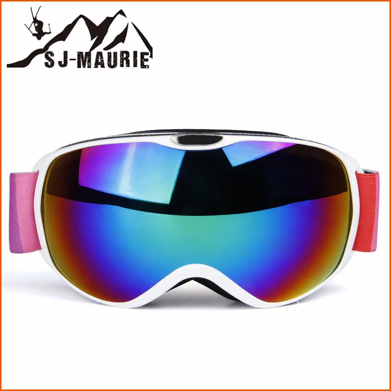 SJ-Maurie очки лыжные Детские ветрозащитные лыжные очки альпинистские противотуманные маски очки лыжные очки для девочек и мальчиков сноуборд очки - Цвет: 09
