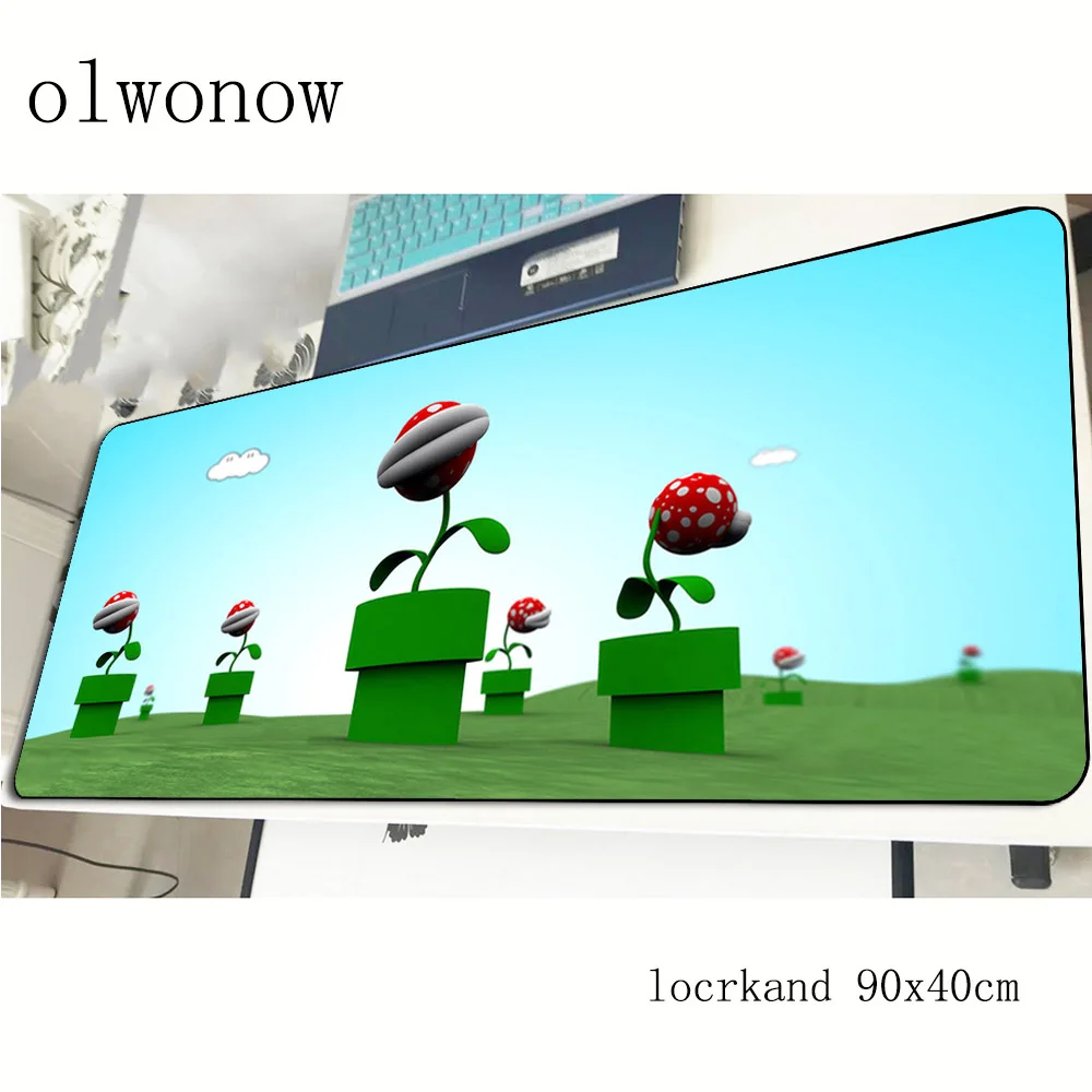 

Mario pad mouse computer gamer Personality mouse pad 900x400x3mm padmouse Boy Gift mousepad ergonomic gadget office desk mats