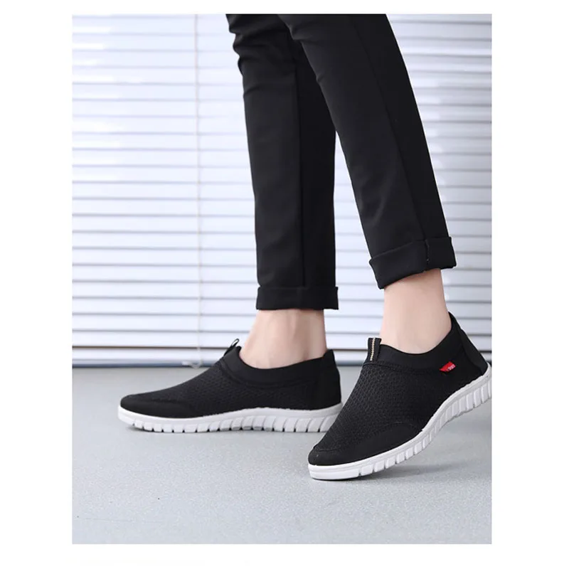 Merkmak Spring Men Breathers Loafers Summer Fashion Hollow Men's Shoes Slip On Casual Comfortable Footwear Large Size 38-50 Flat Merkmak Spring Men Breathers Loafers Summer Fashion Hollow Men's Shoes Slip On Casual Comfortable Footwear Large Size 38-50 Flat
