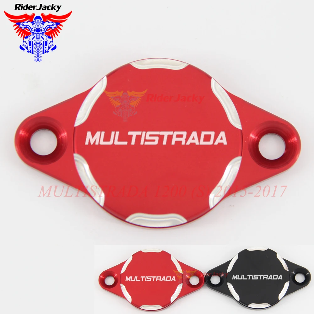 

For Ducati MULTISTRADA 1200 (S) 2015-2017 CNC Modification Parts Alternator Red Cover Cap